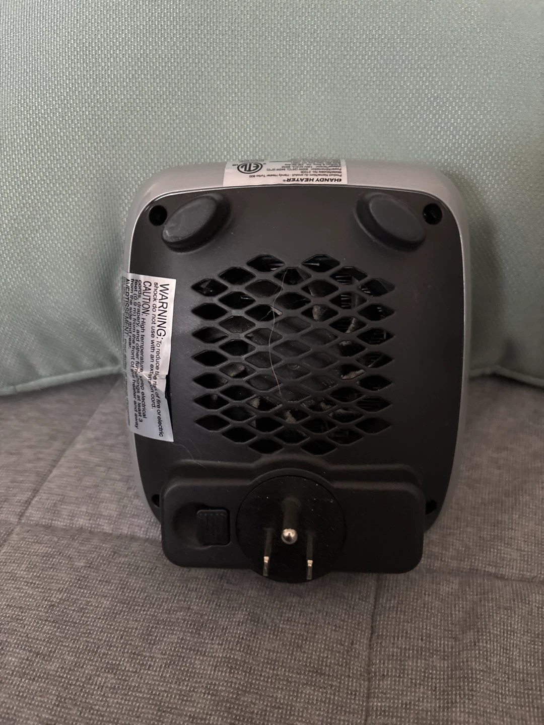 Handy Heater Portable Electric Heater - photo 2