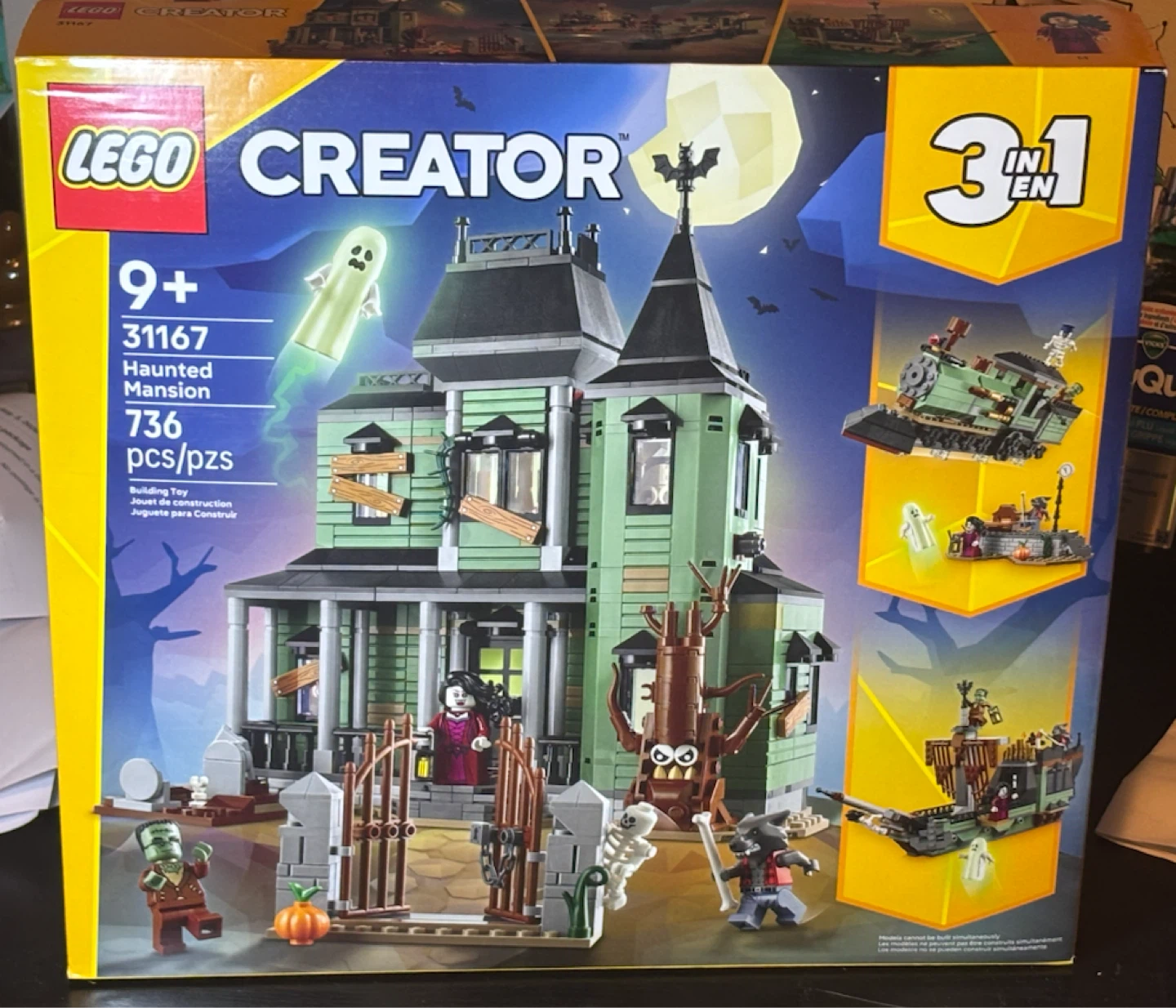 LEGO Creator 3 in 1 Haunted Mansion ( 31167 ) brand new