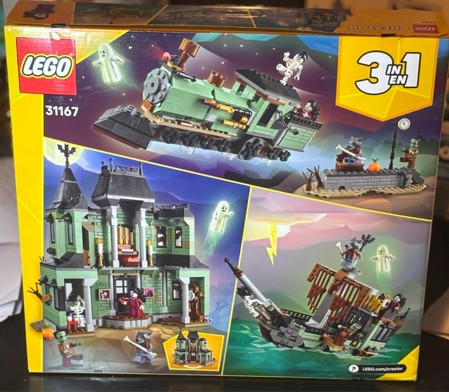 LEGO Creator 3 in 1 Haunted Mansion ( 31167 ) brand new - photo 2