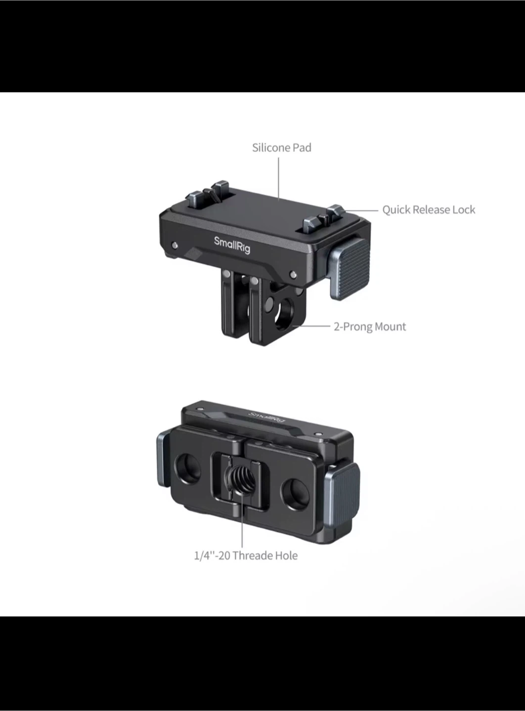 SmallRig Dual Cold Shoe Mount - photo 4