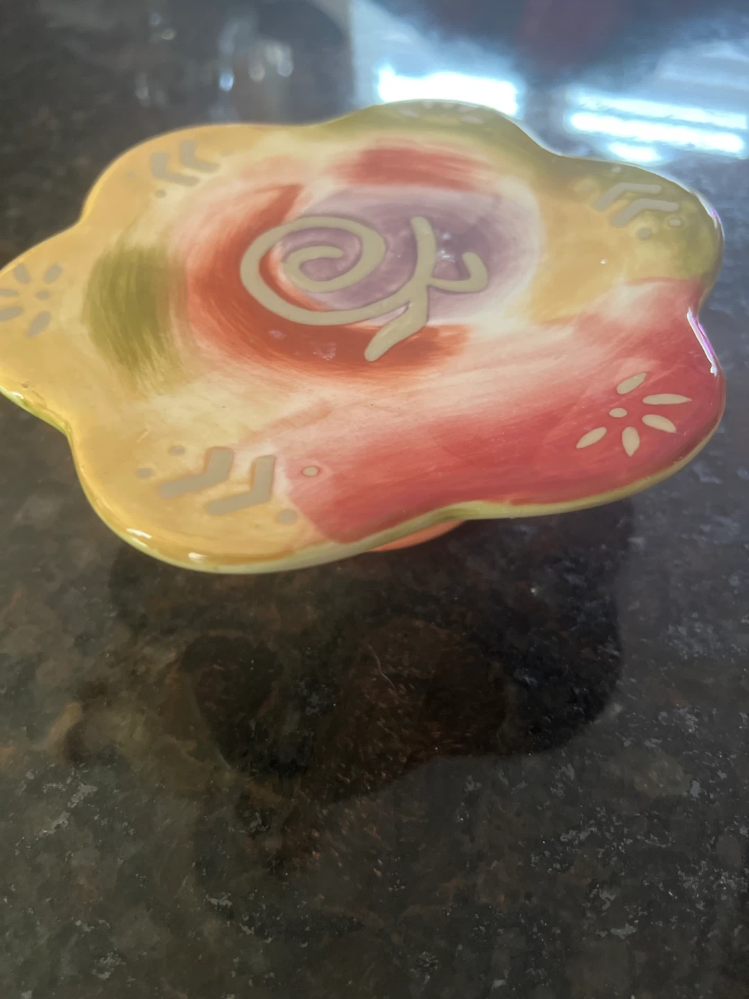 Decorative Ceramic Pedestal Dish
