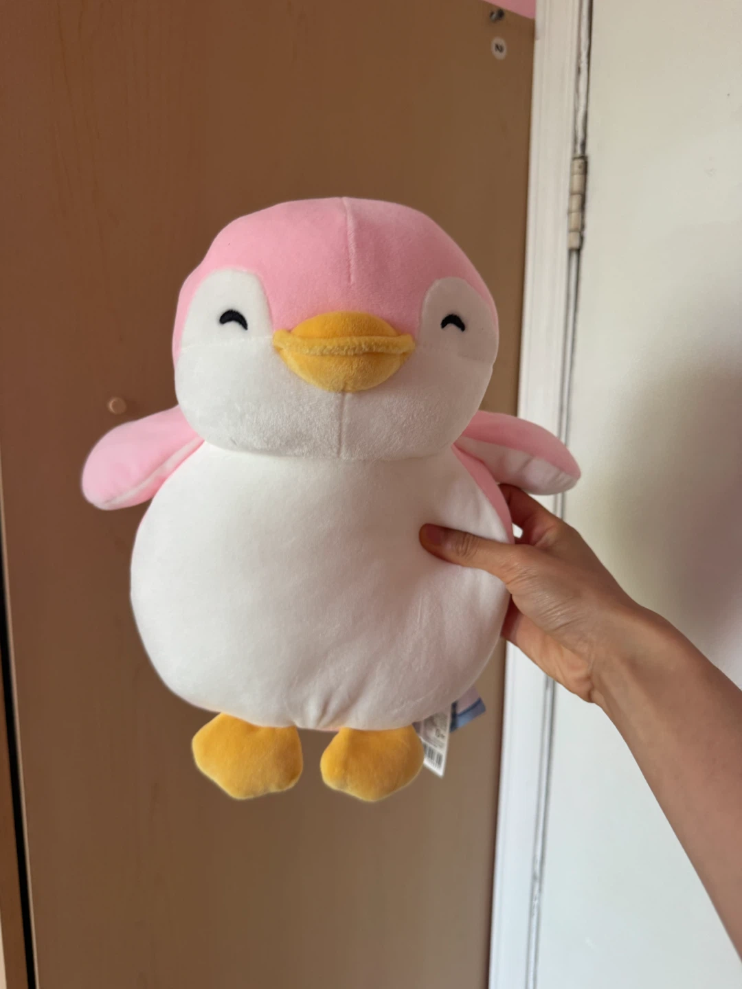 Pink Penguin Plush Toy