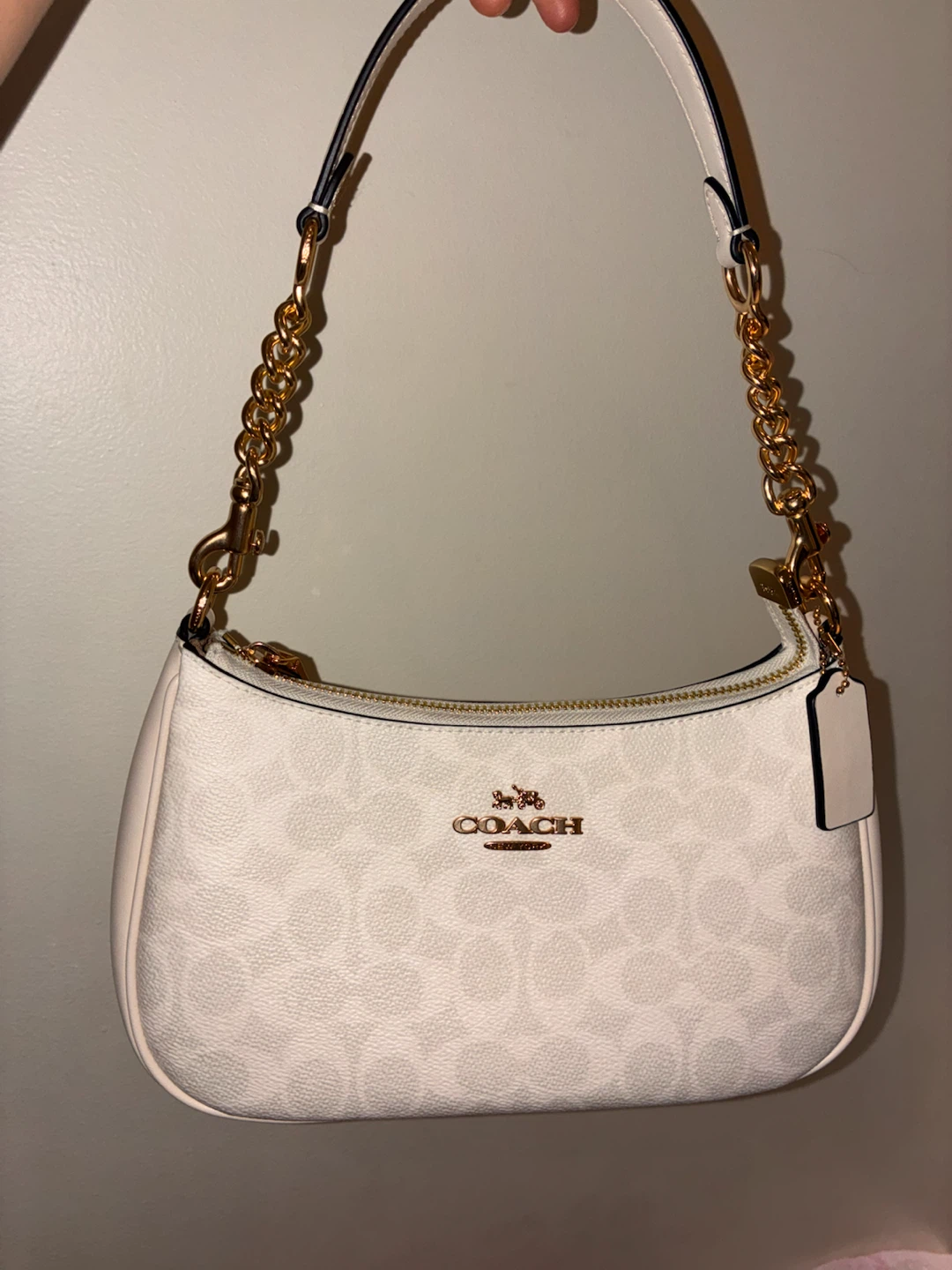 Coach Teri Shoulder Bag - White