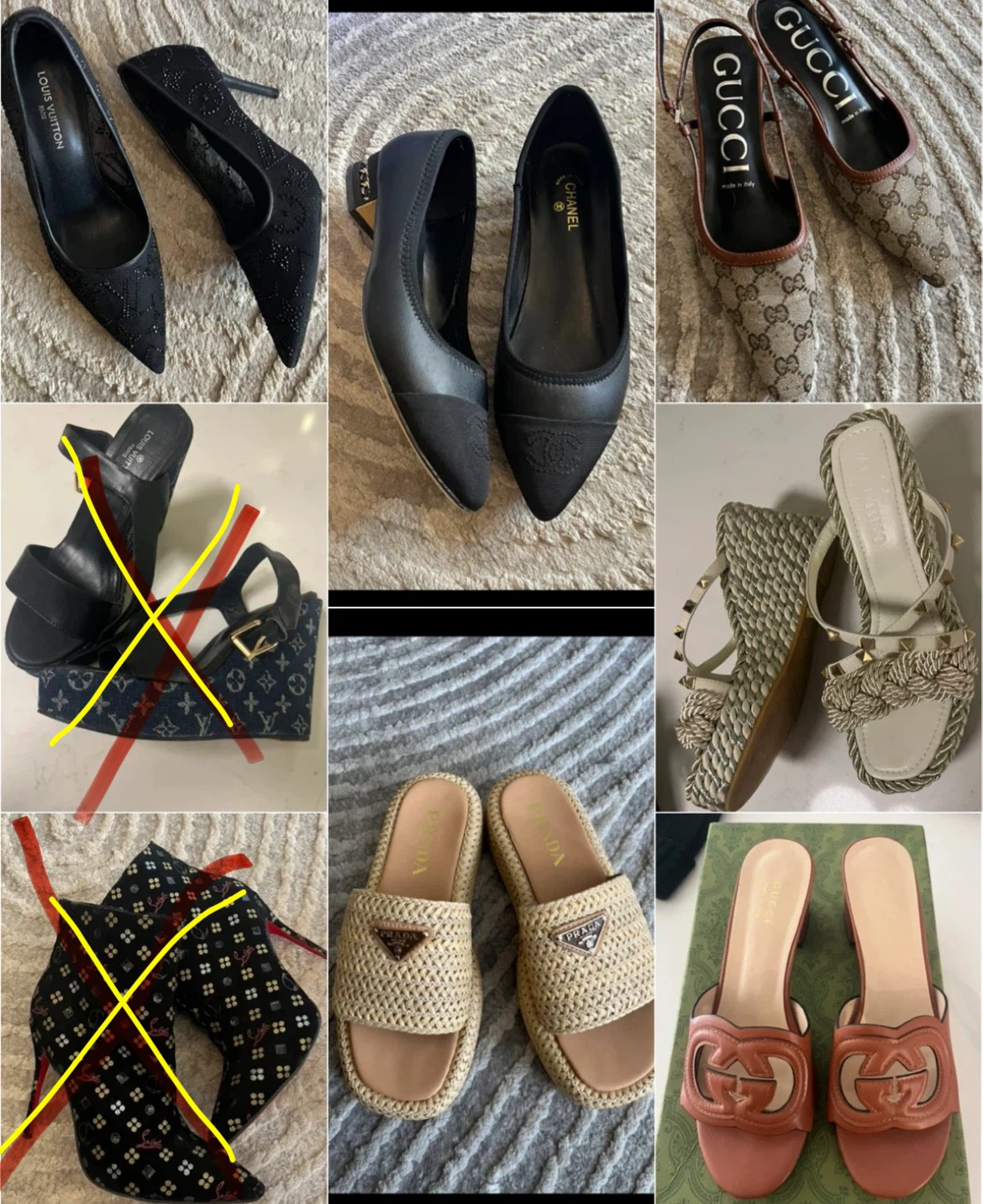 Sz 7-8 heels $40-60 each