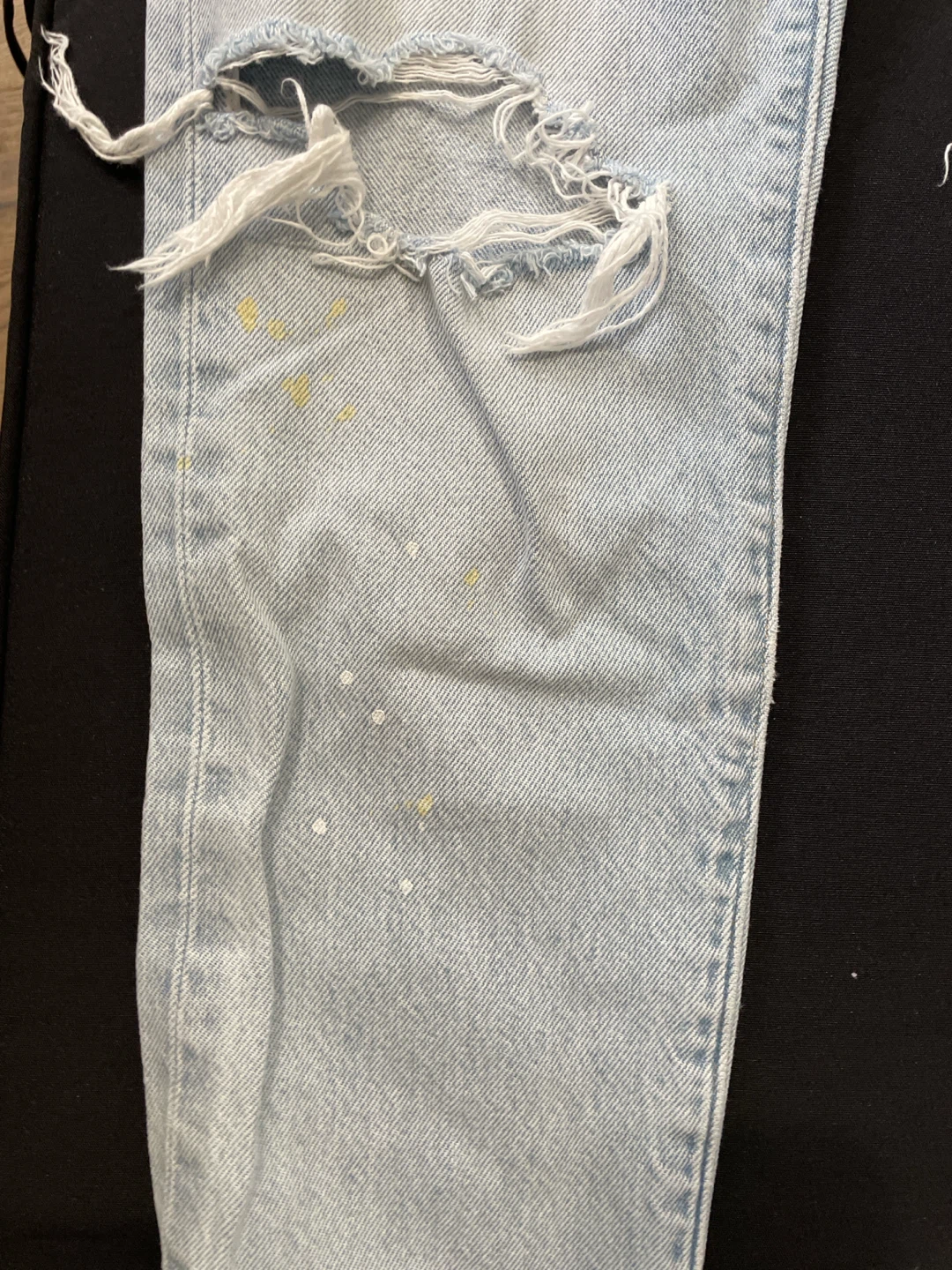 Levi's Light Wash Distressed Jeans - photo 3