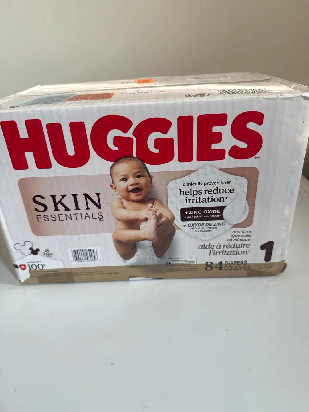 Huggies Skin Essentials Diapers Size 1 (84 Count)