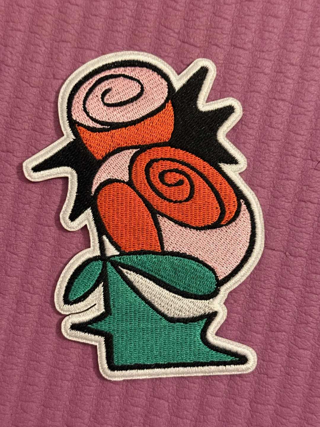 NEW✨Iron-On Patches - Bears, Roses, Apple Design - photo 3