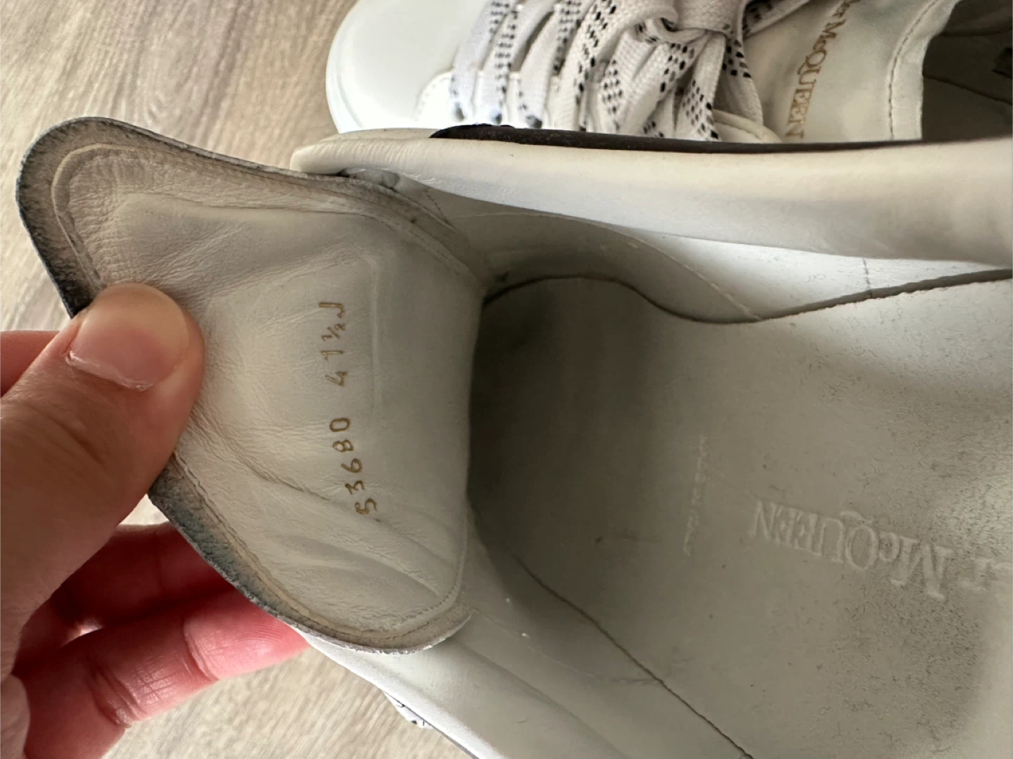 Alexander McQueen White Leather Sneakers - photo 5