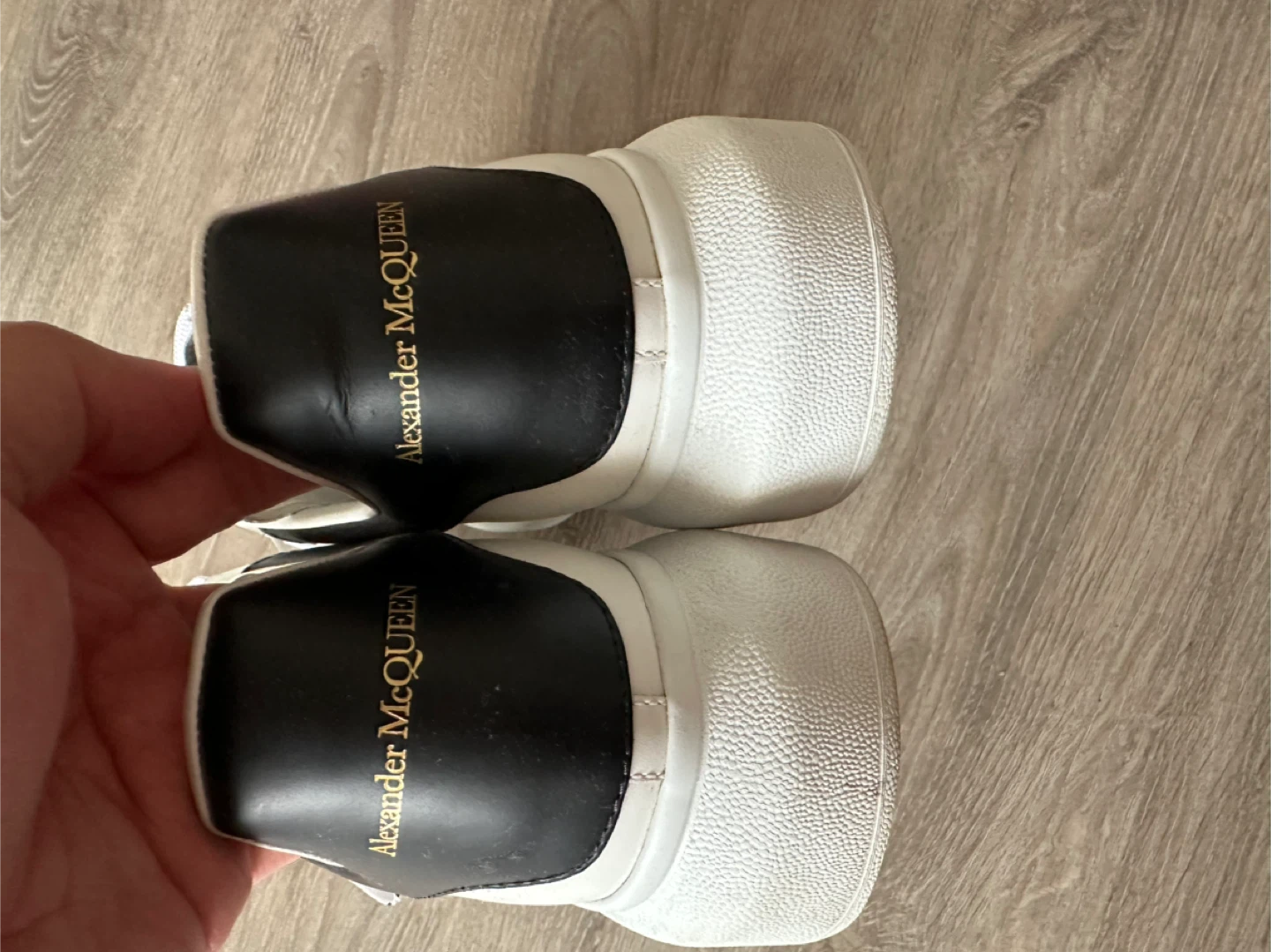 Alexander McQueen White Leather Sneakers - photo 4
