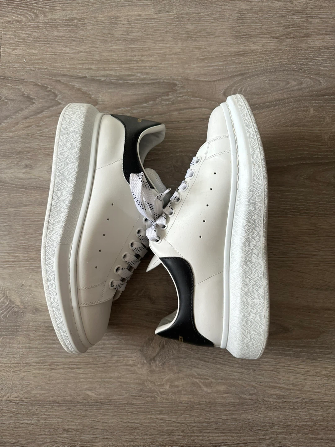 Alexander McQueen White Leather Sneakers - photo 3