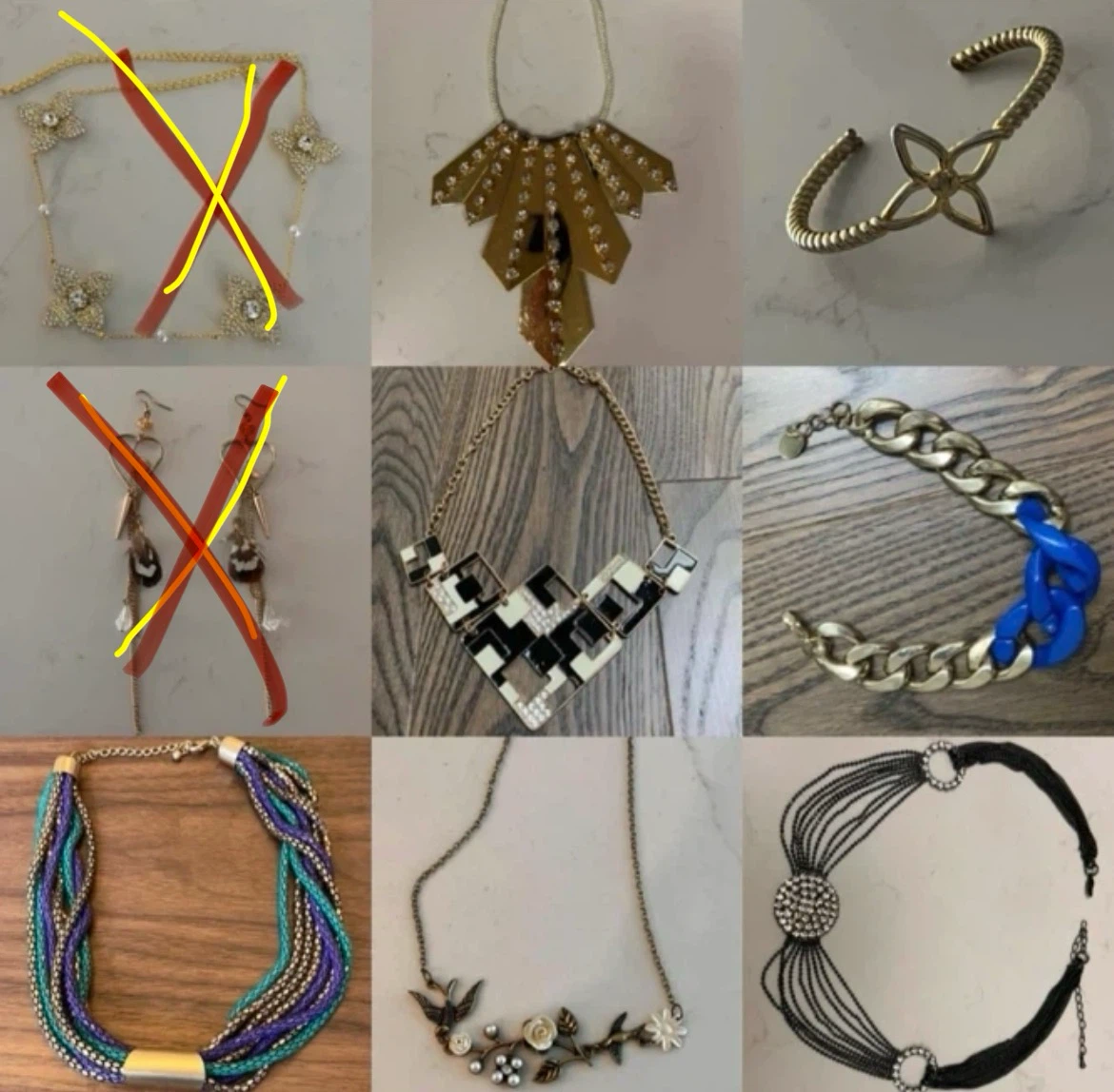 Jewellery $4-6 each