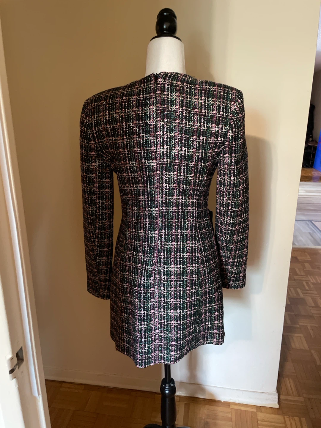 ZARA Women's Tweed Blazer Dress - photo 2