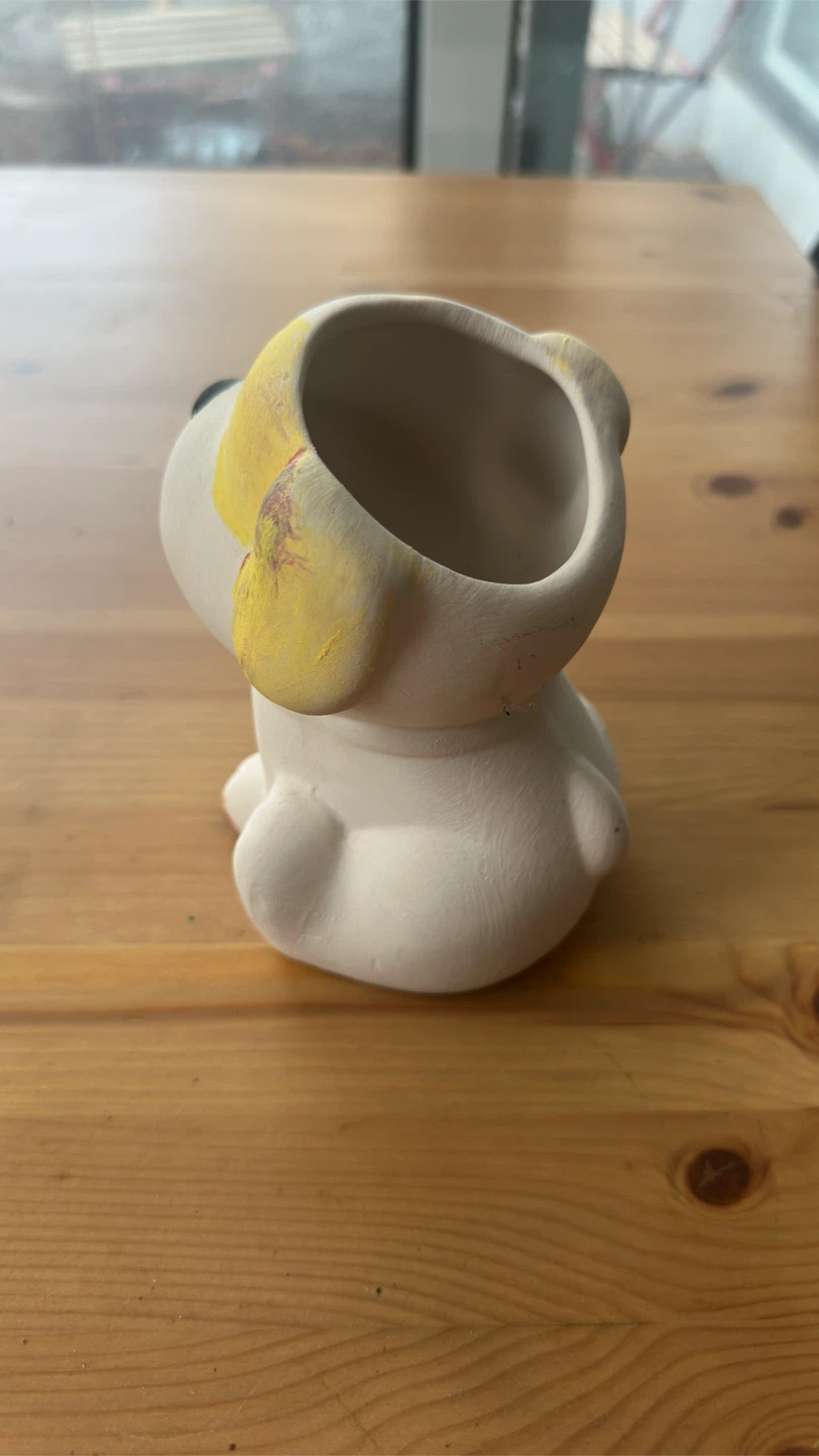 Ceramic Dog Planter Pot - photo 4