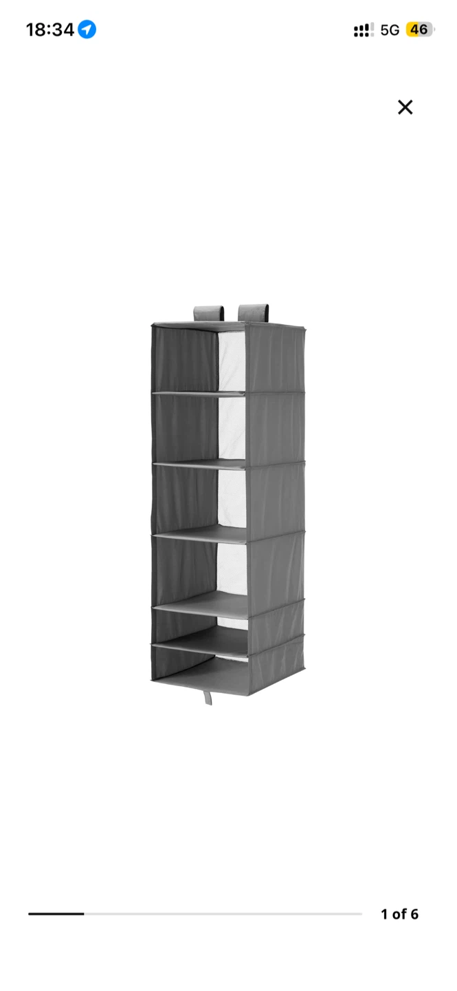 IKEA SKUBB 6-Compartment Organizer - photo 2
