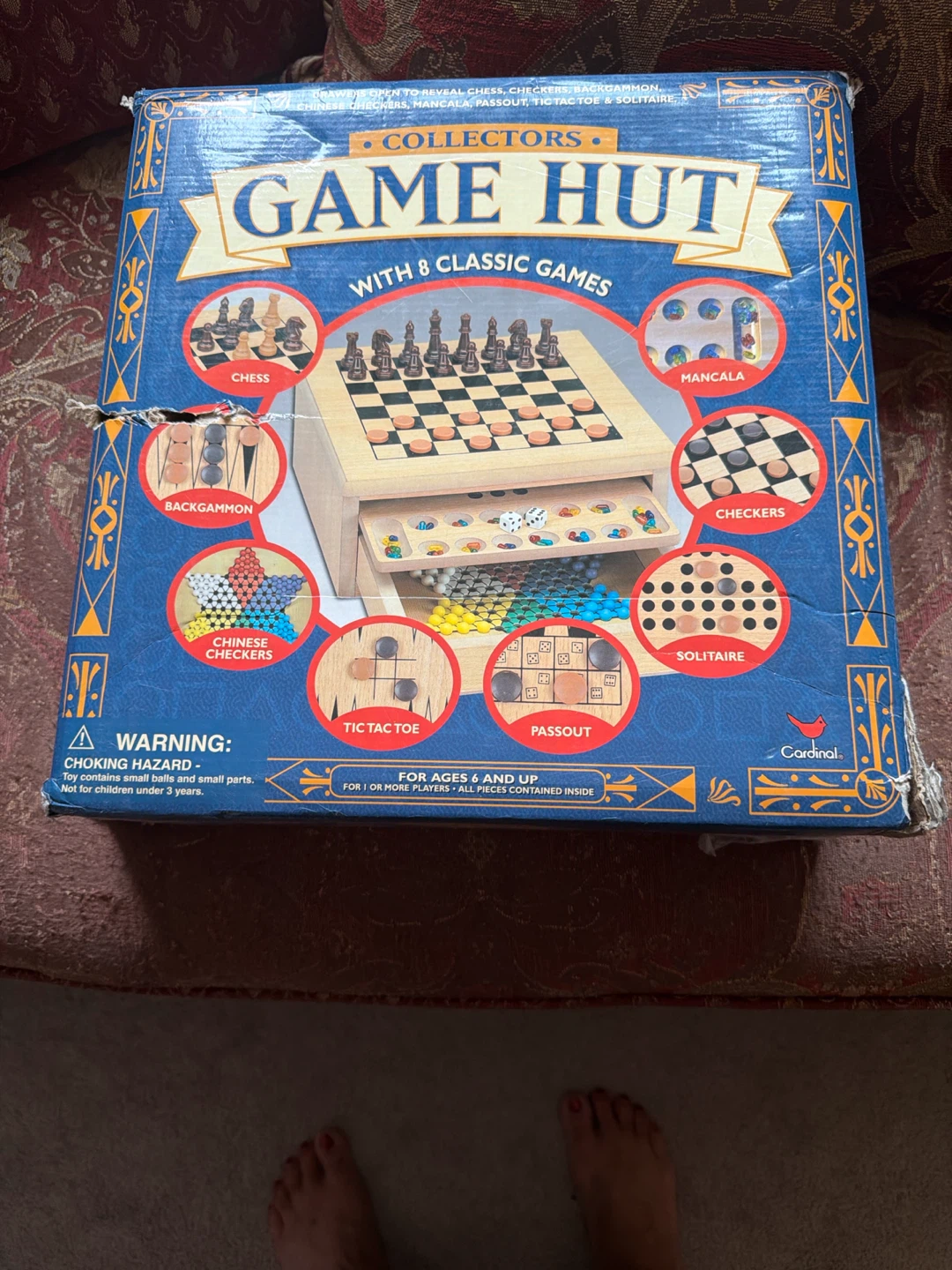 Cardinal Game Hut 8 Classic Games Collection