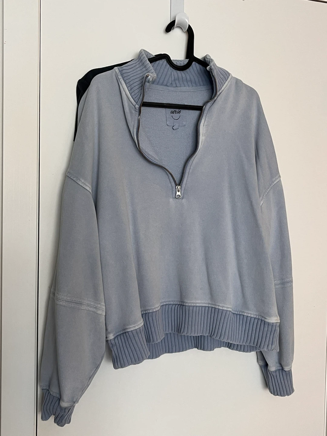 Aerie Pullover Sweatshirt - Blue - Size S
