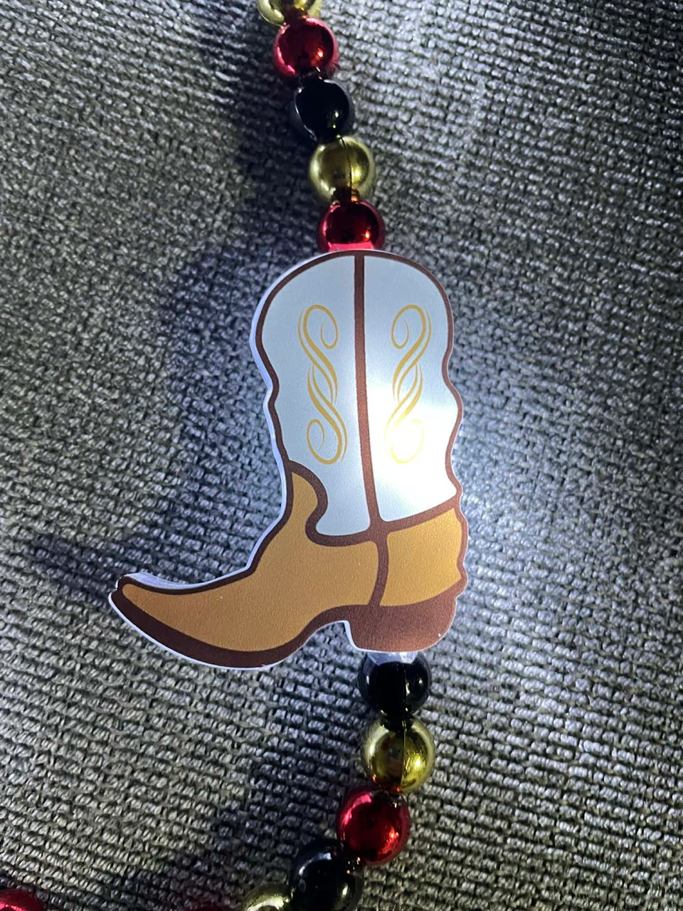 Light-Up Cowboy Hat & Boot Beads