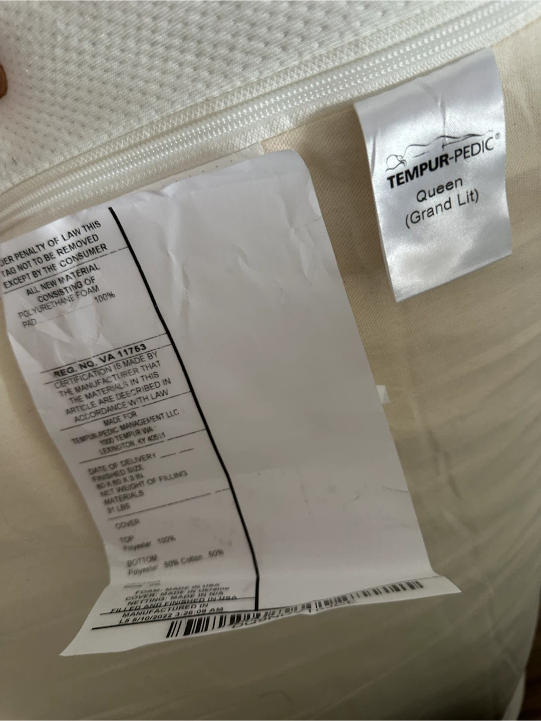 Tempur-Pedic Queen Mattress - photo 3