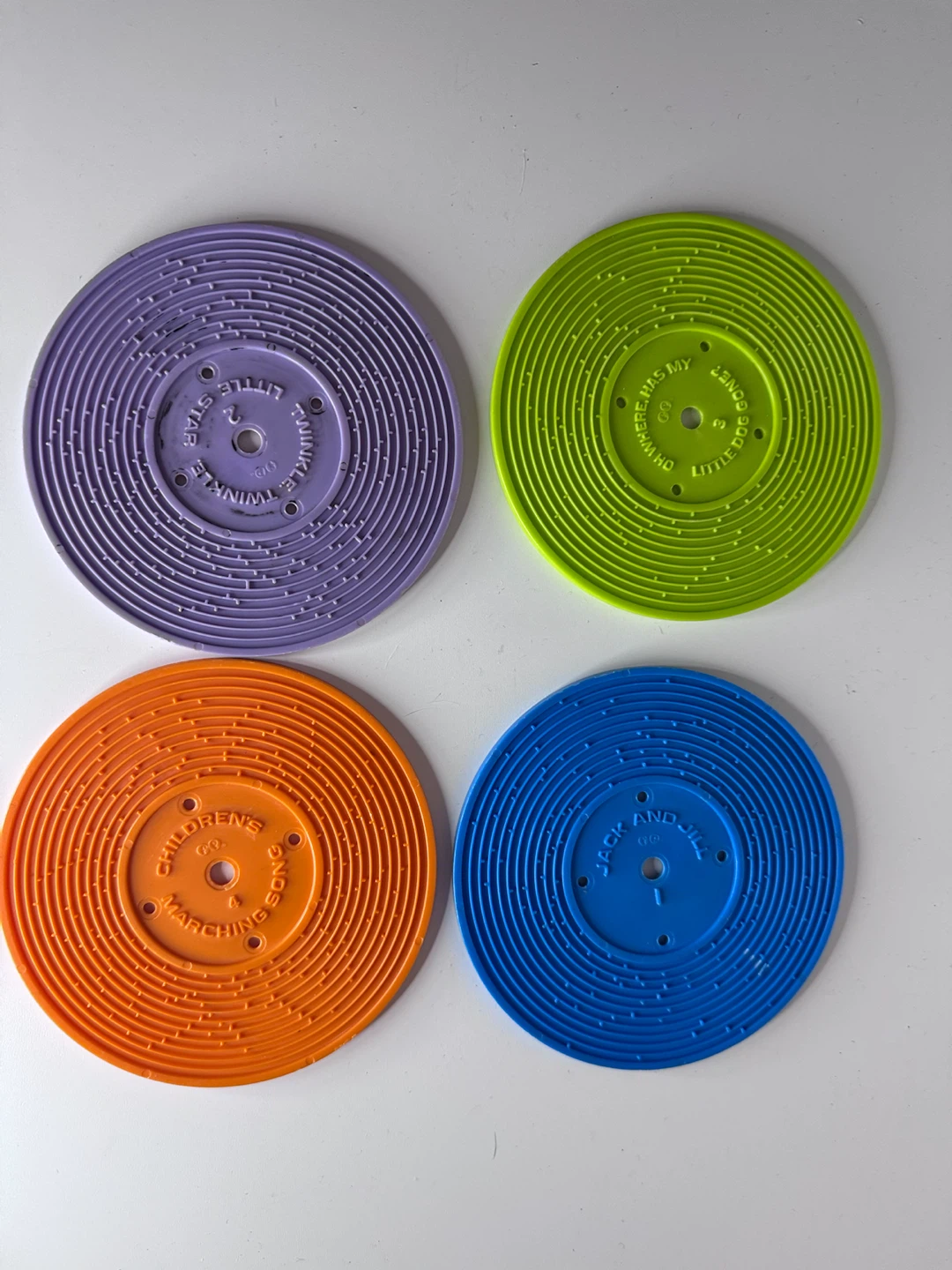 Vintage Fisher-Price Record Player Discs - photo 2