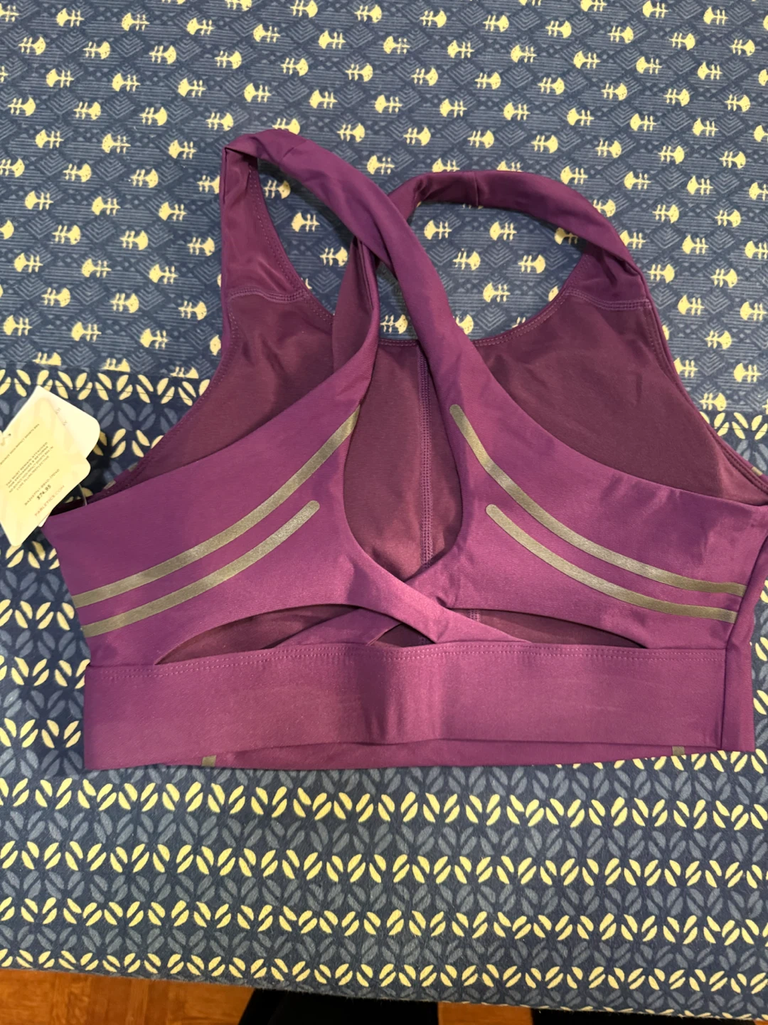 Fabletics Purple Sports Bra and Leggings Set - photo 4