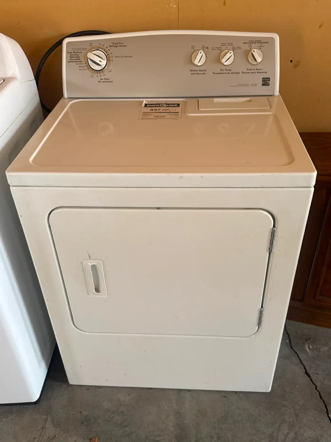 Whirlpool Electric Dryer and digital Samsung top load washer - photo 2