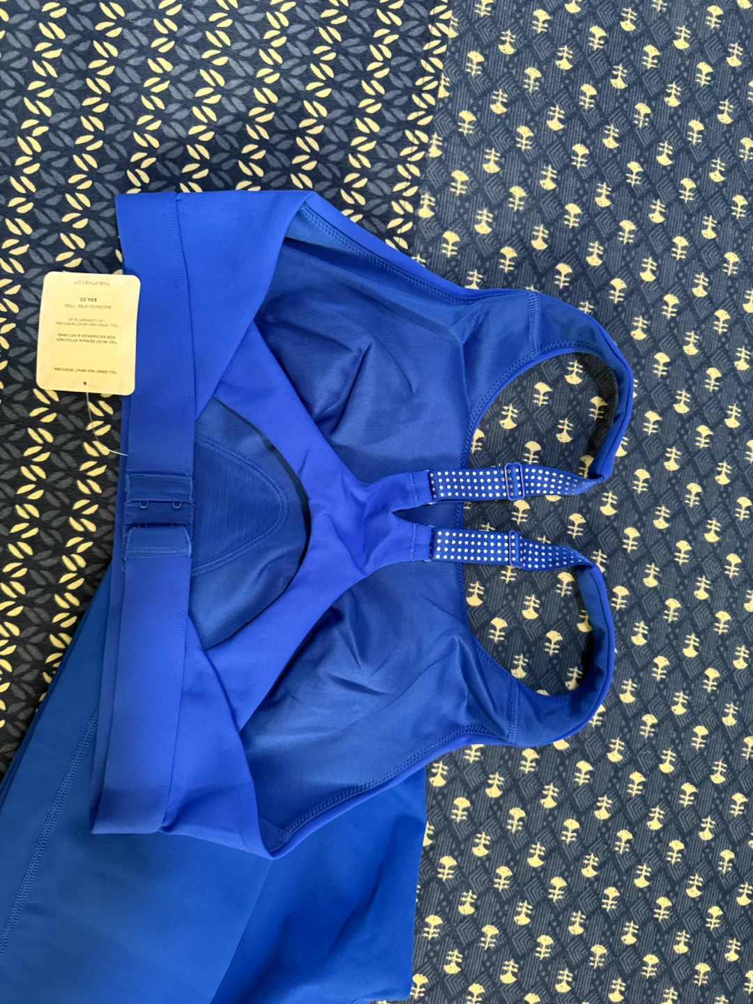 Fabletics Blue Leggings & Sports Bra Set - Size XS - photo 3