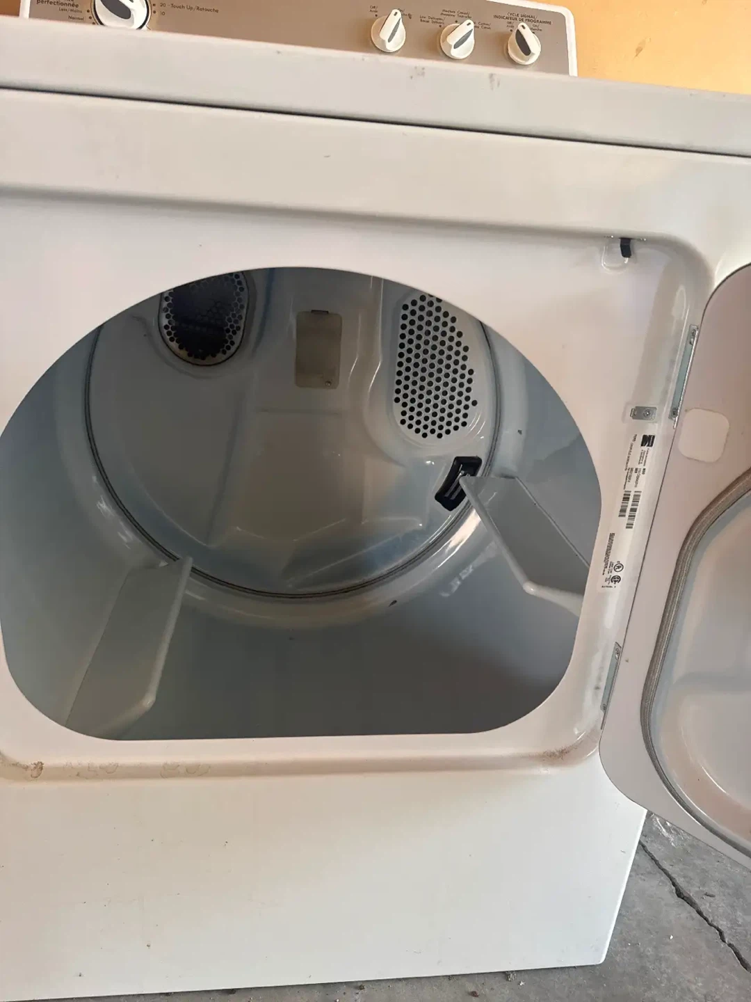Whirlpool Electric Dryer and digital Samsung top load washer - photo 5