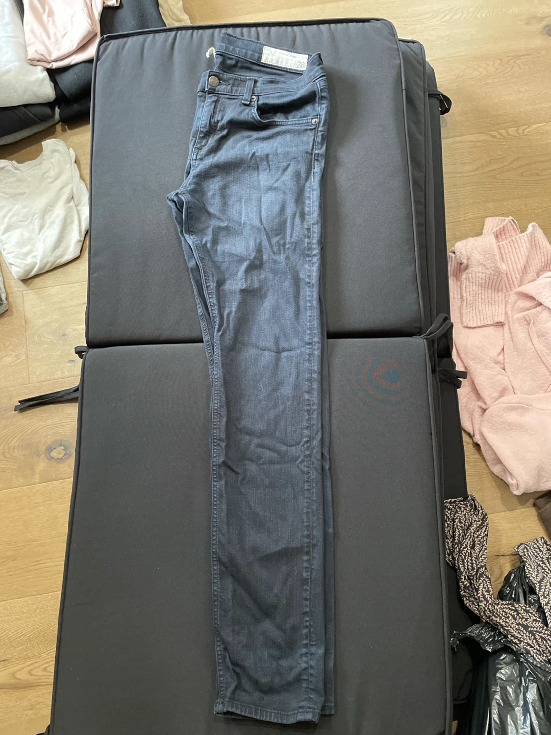 Rag & Bone/JEAN Black Denim Jeans - Size 28
