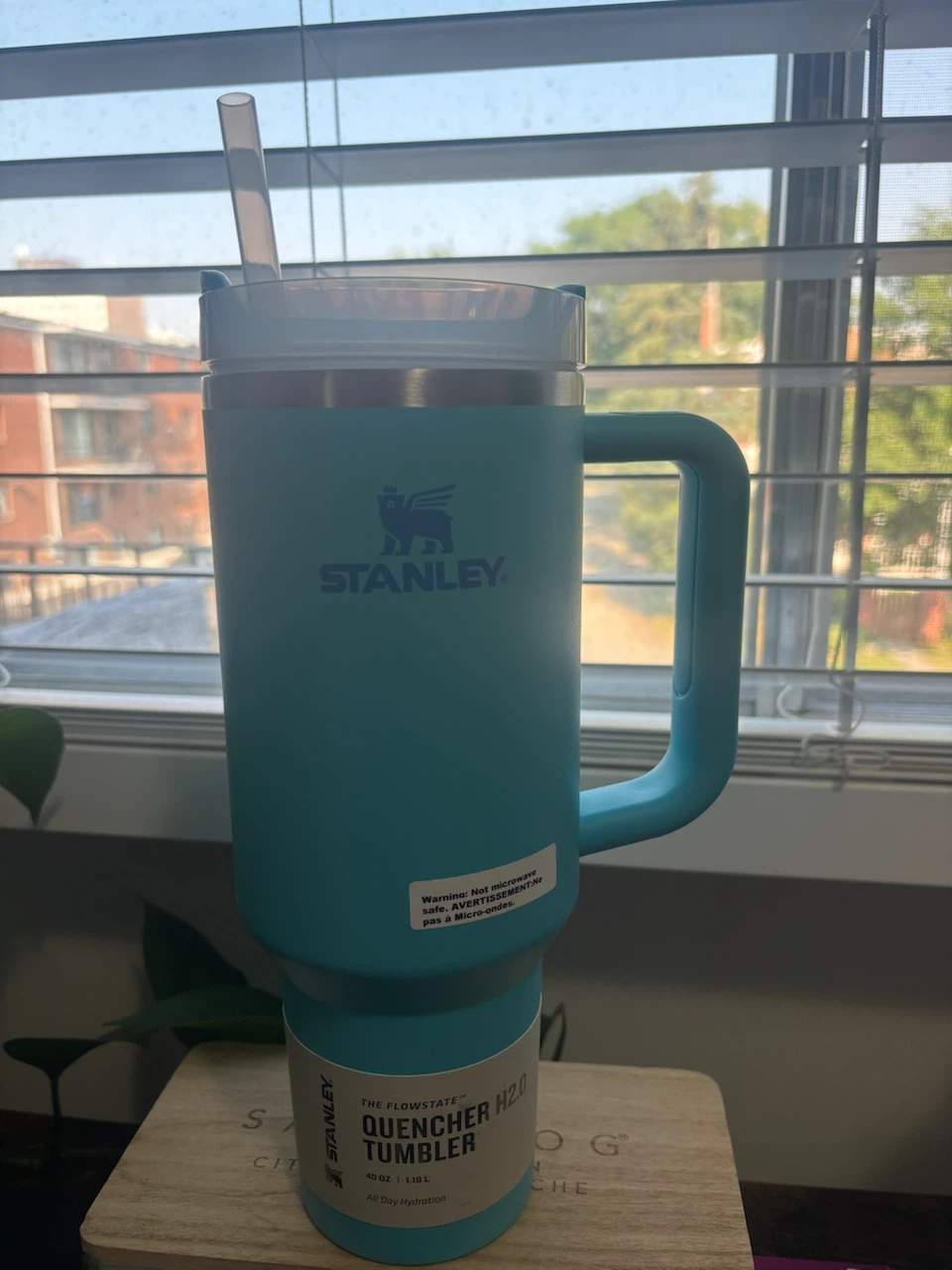 Stanley Quencher H2.0 Flowstate Tumbler 40 oz Teal