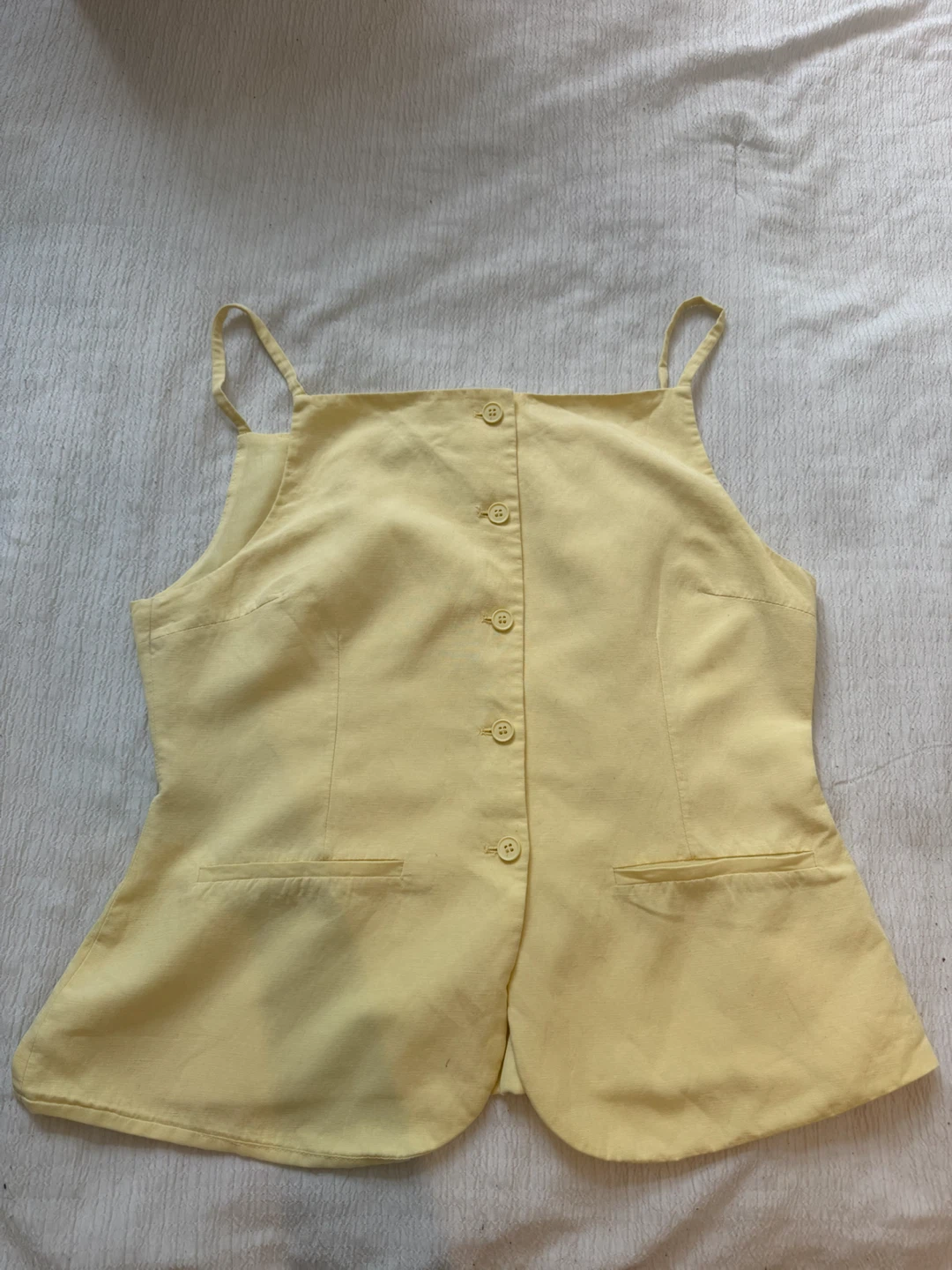 🌼 Zara Butter Yellow Top - Size L | $20