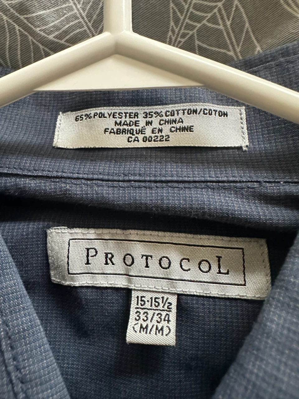 Protocol Men's Button-Up Shirt Size M - photo 2