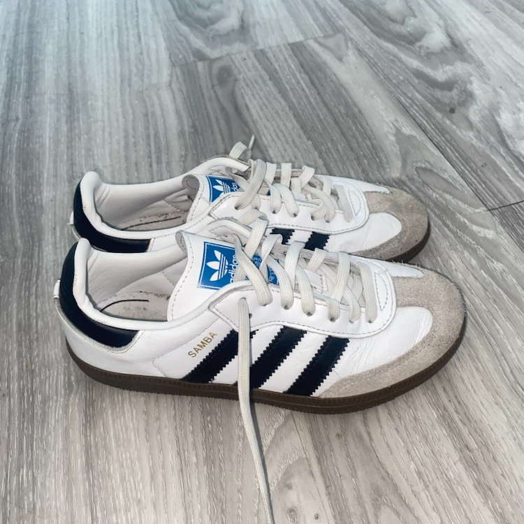 Adidas Samba Classic Shoes White Black - photo 4