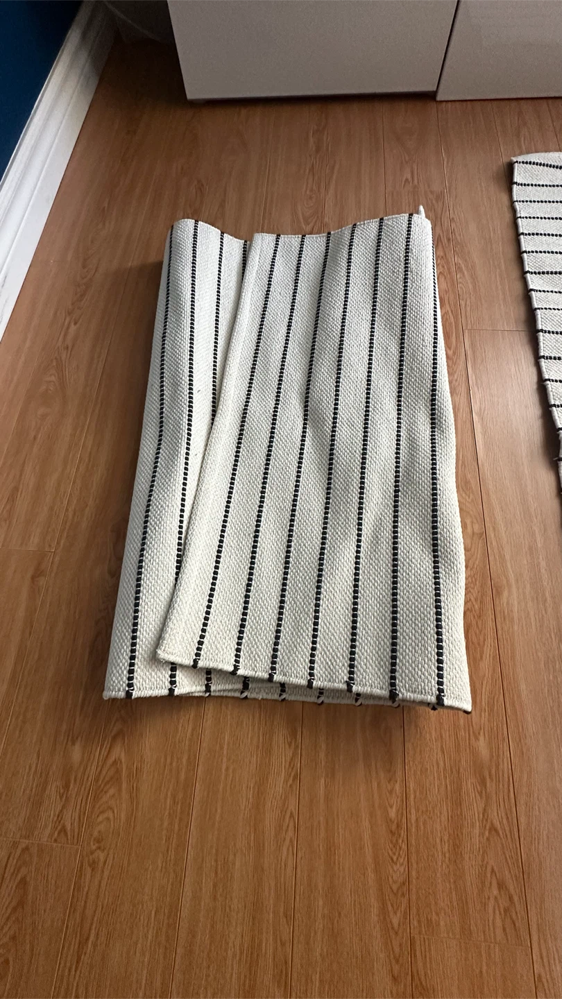 Two Striped Accent Rugs - photo 2