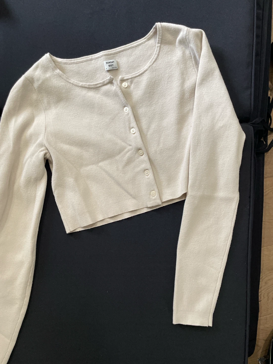 Sunday Best Cropped Cardigan Sweater