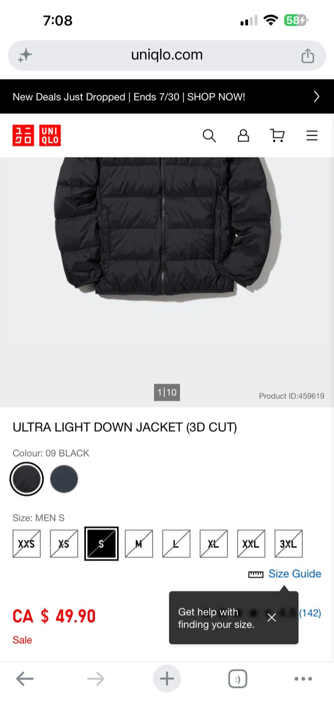 Uniqlo Ultra Light Down Jacket - Men's US L - photo 2