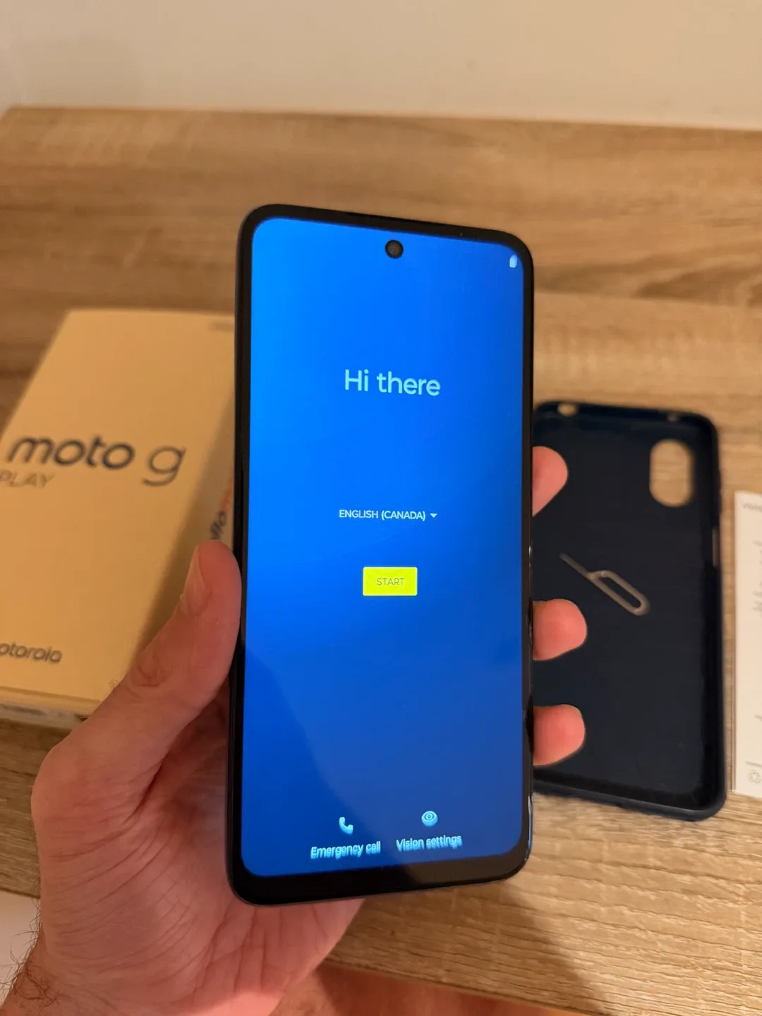 Motorola Moto G Play 2024 Smartphone - UNLOCKED WITH CASE - photo 2