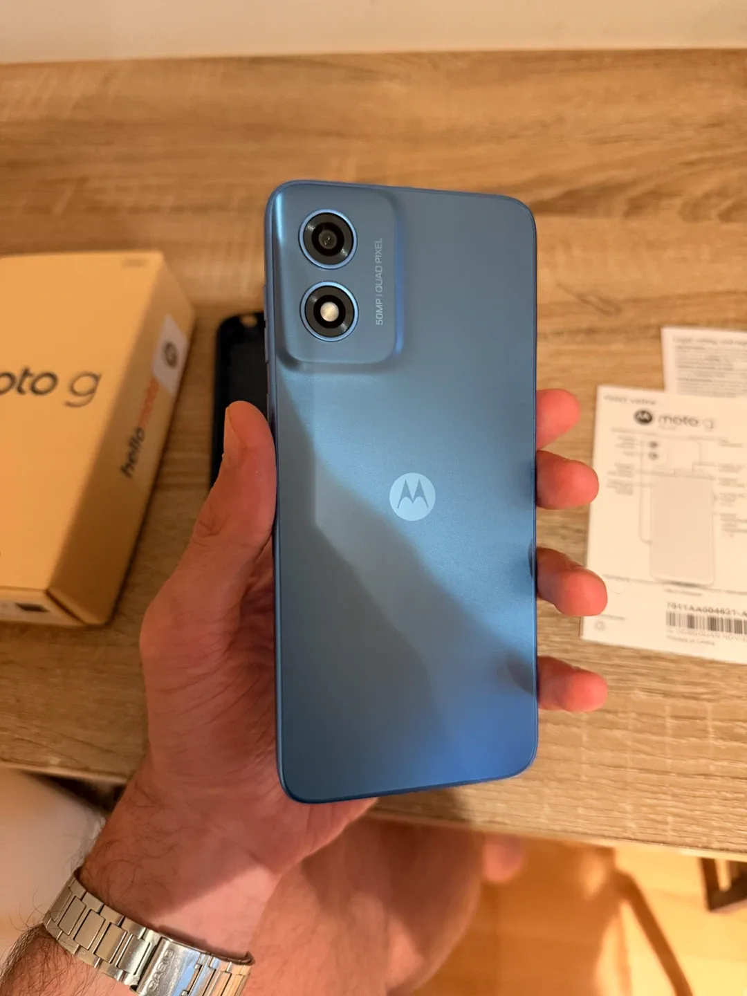 Motorola Moto G Play 2024 Smartphone - UNLOCKED WITH CASE - photo 5