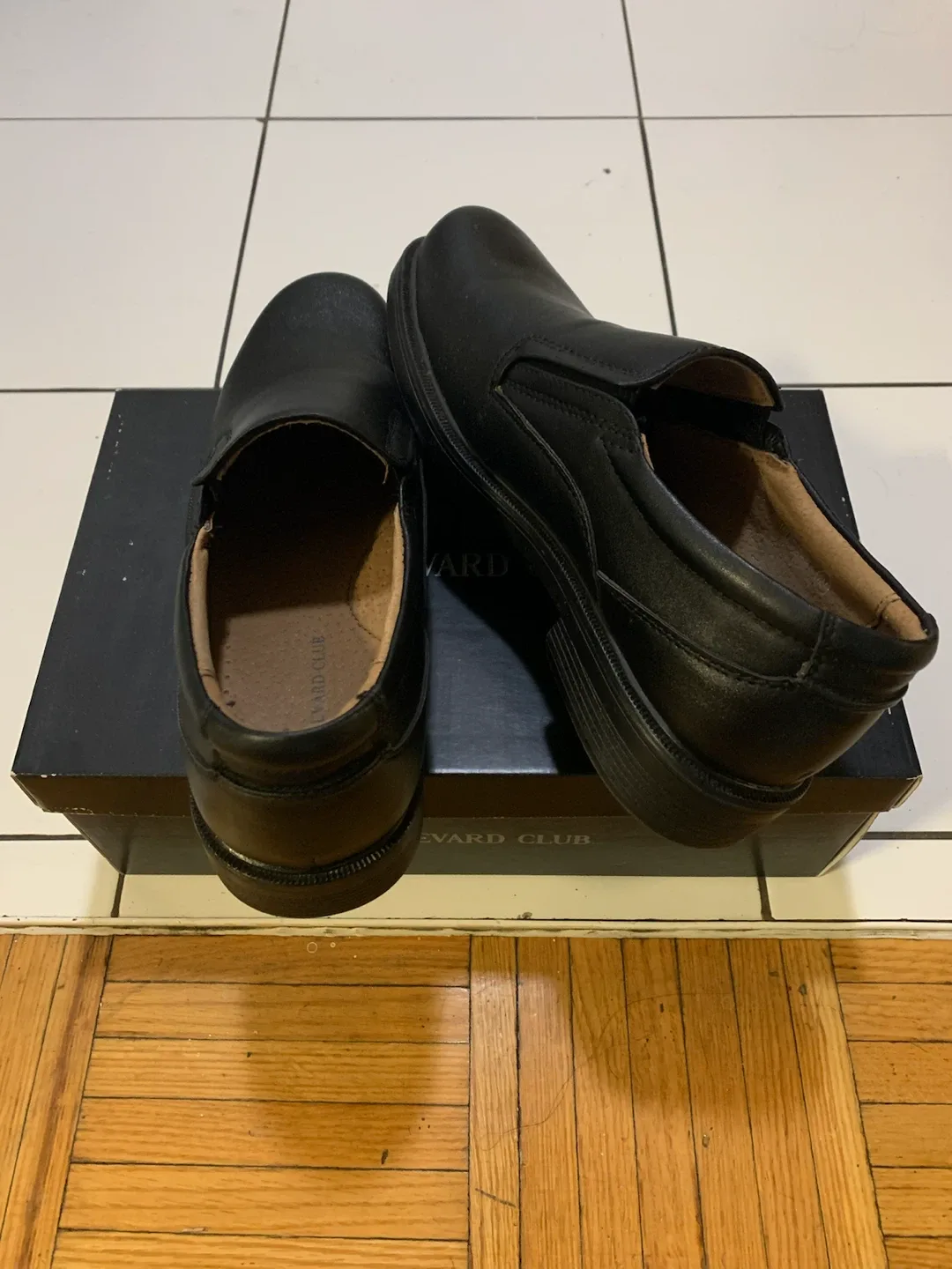 Boulevard Club Men's Black Slip-On Shoes - photo 3