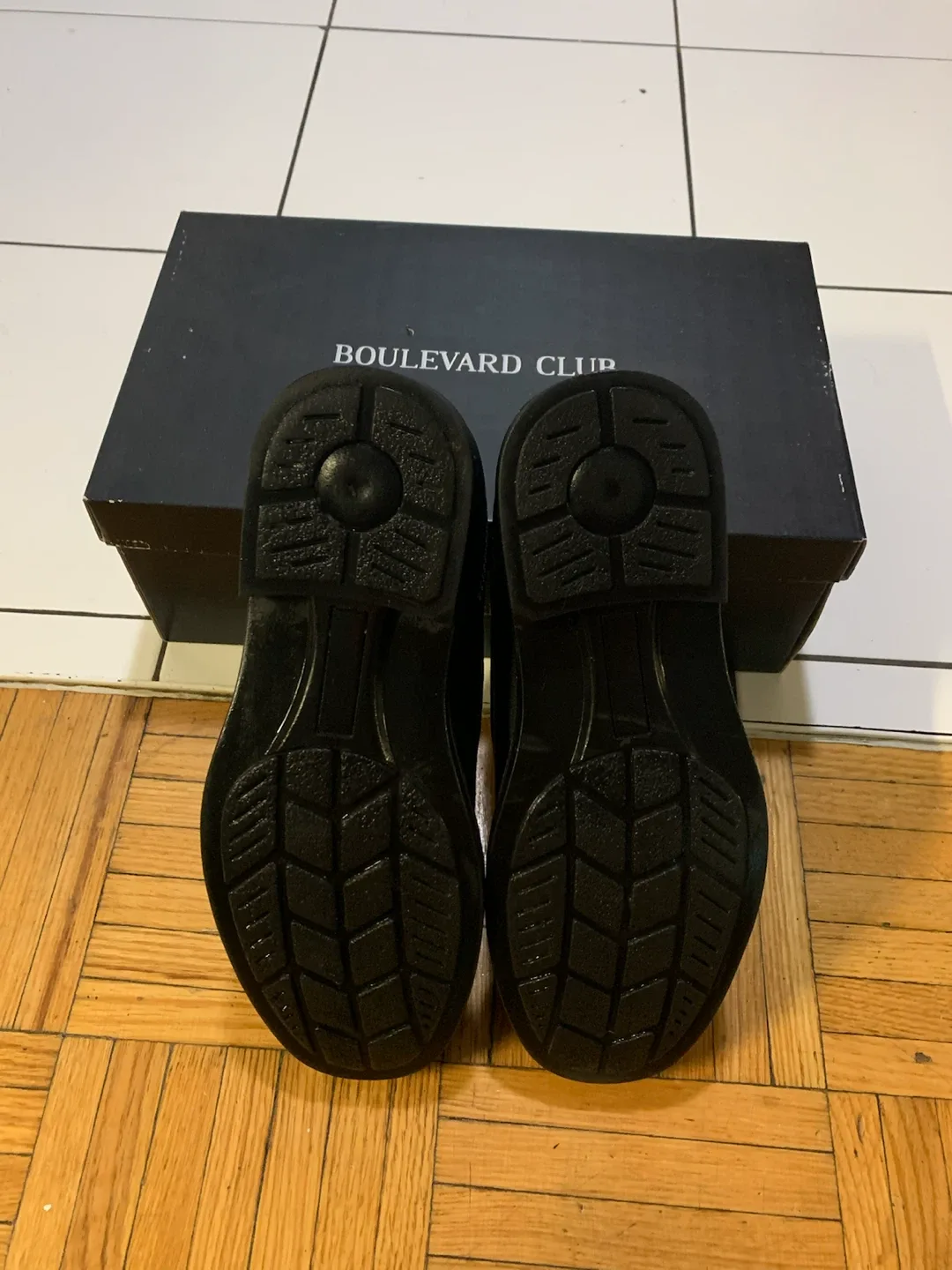 Boulevard Club Men's Black Slip-On Shoes - photo 4
