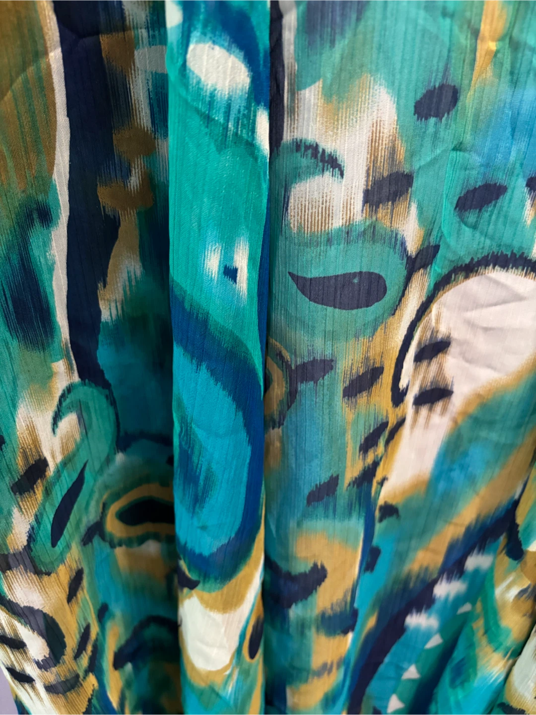 Victoria Collection Cardigan Blue/Multi XL - photo 2