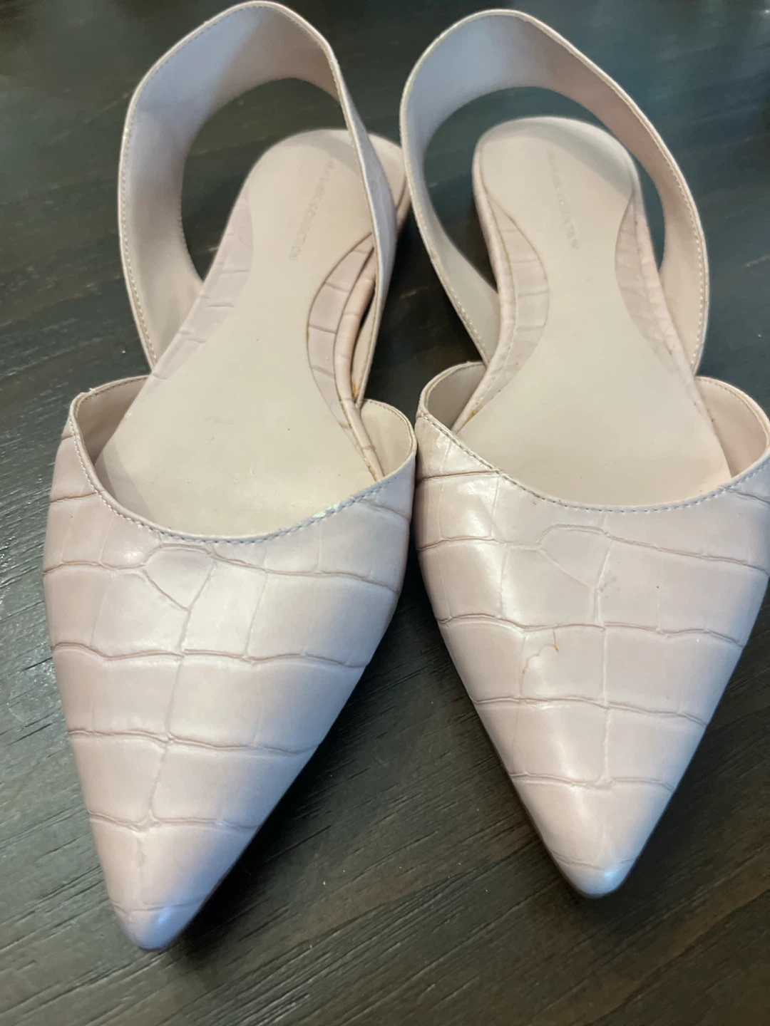 Zara Sling-back Flats Sz 38