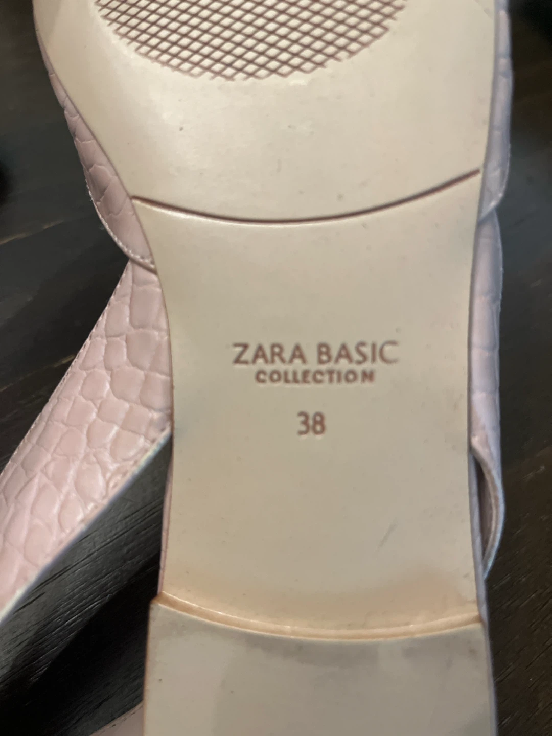 Zara Sling-back Flats Sz 38 - photo 5