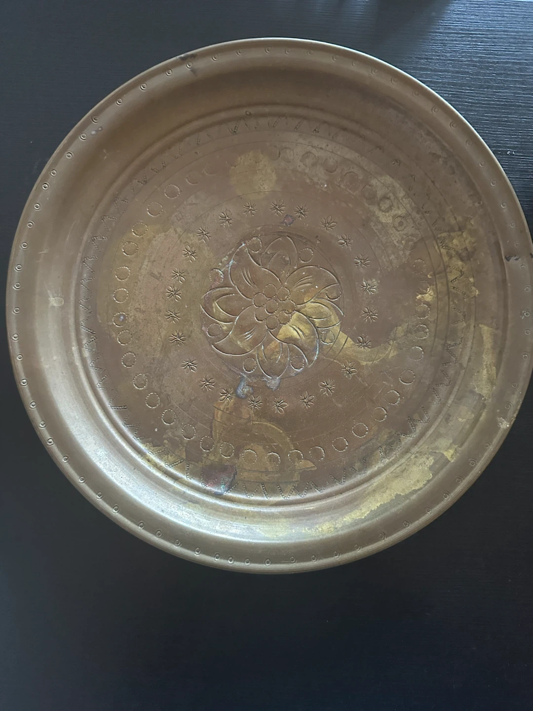 Vintage Brass Arabic Coffee Set – Complete Serving Set