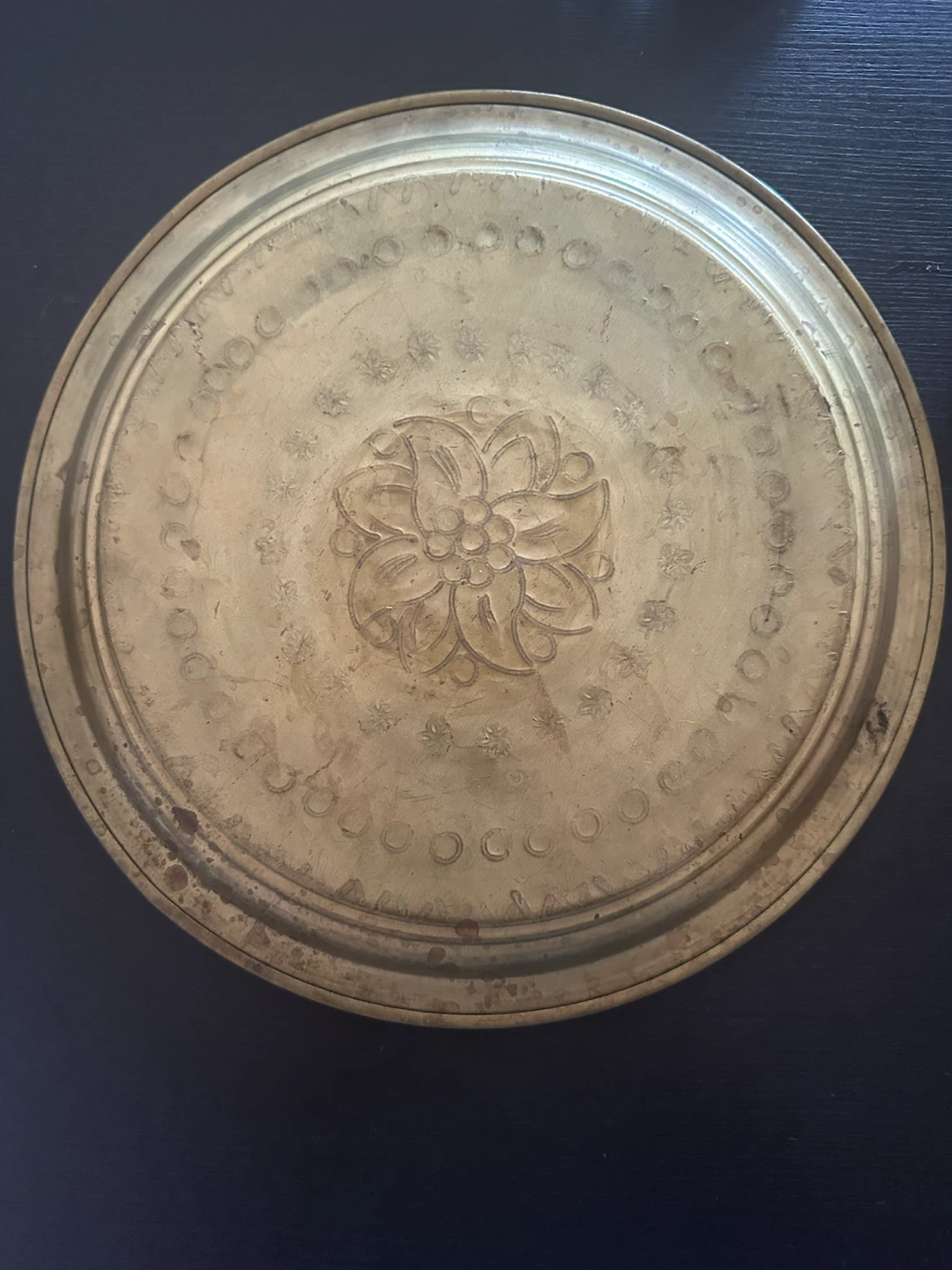 Vintage Brass Arabic Coffee Set – Complete Serving Set - photo 2