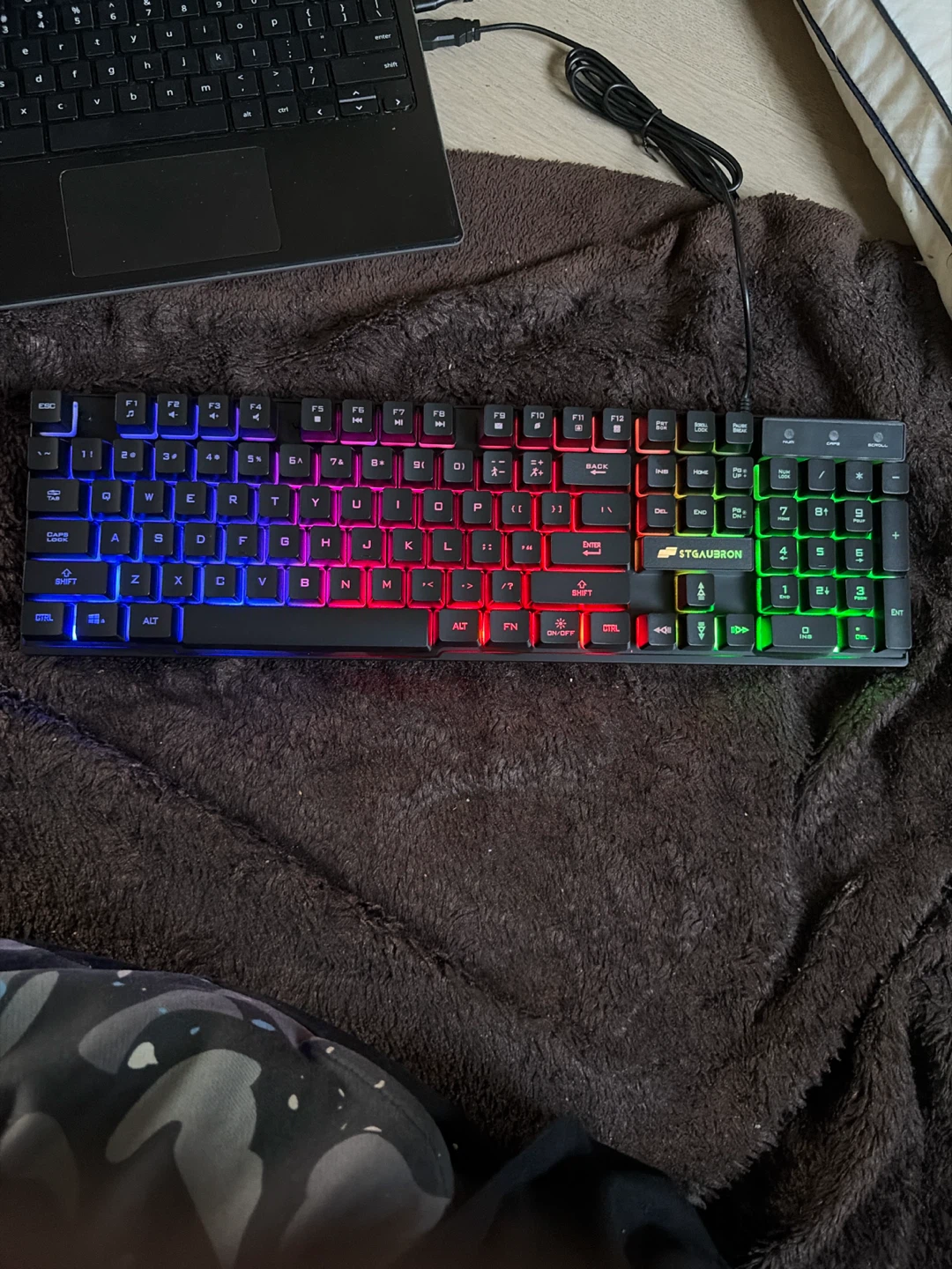 STGAUBRON RGB Wired Keyboard
