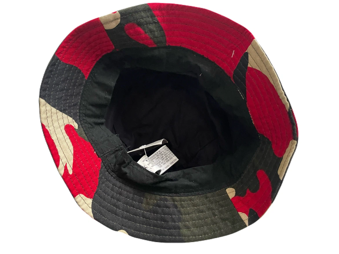Forever 21 women’s bucket hat, one size, red camo - photo 3