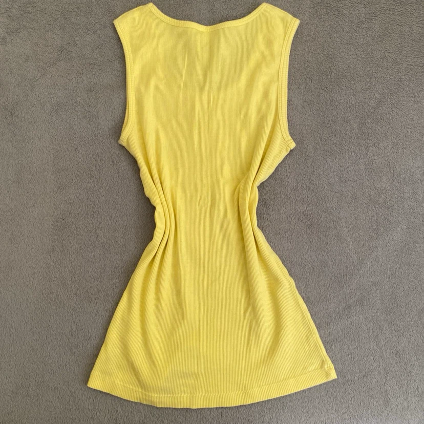 MAÏA Yellow Tank Top - photo 2