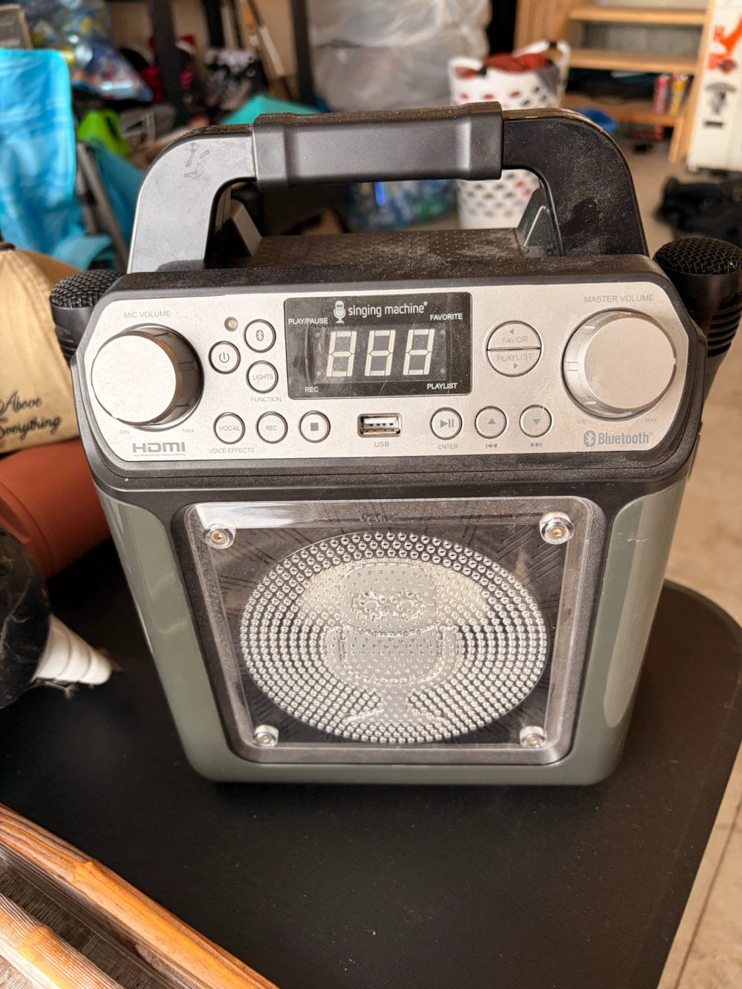 Singing Machine Groove Mini Karaoke System