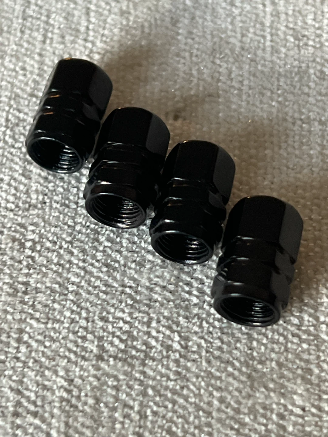 Mercedes-Benz Black Tire Valve Caps (Set of 4) - photo 5