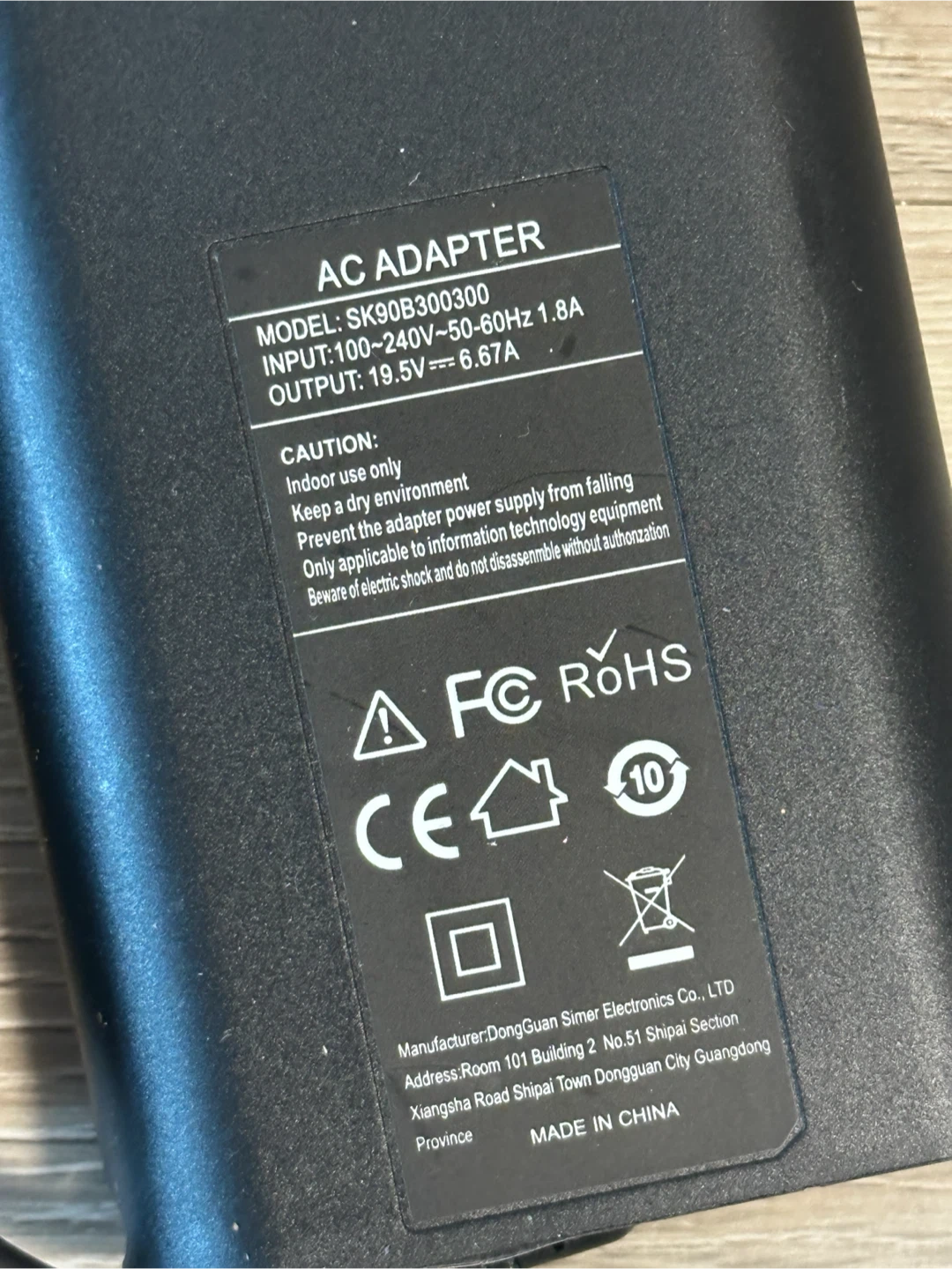 Adapter Power three types - photo 3